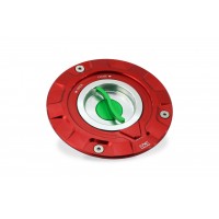CNC Racing TRICOLORE 'GEAR' Aluminum Gas Cap for newer Ducati's, MV's and Aprilia's CNC Racing TRICOLORE 'GEAR' Aluminum Gas Cap for newer Ducati's, MV's and Aprilia's